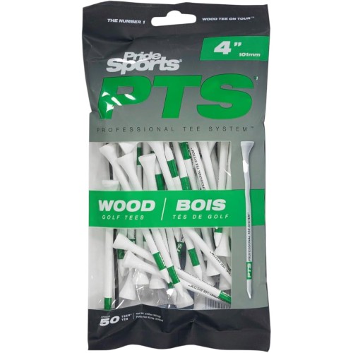 Kołeczki golfowe PTS Pride Sports zielone 101mm 4" podstawki tee