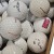 Używane piłki golfowe mix kategoria C/D - 10szt, białe