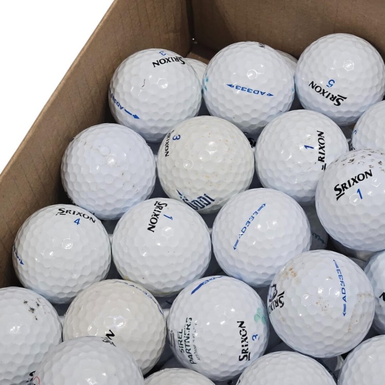 LAKEBALLS - używane piłko golfowe SRIXON AD333 kl. C 10szt