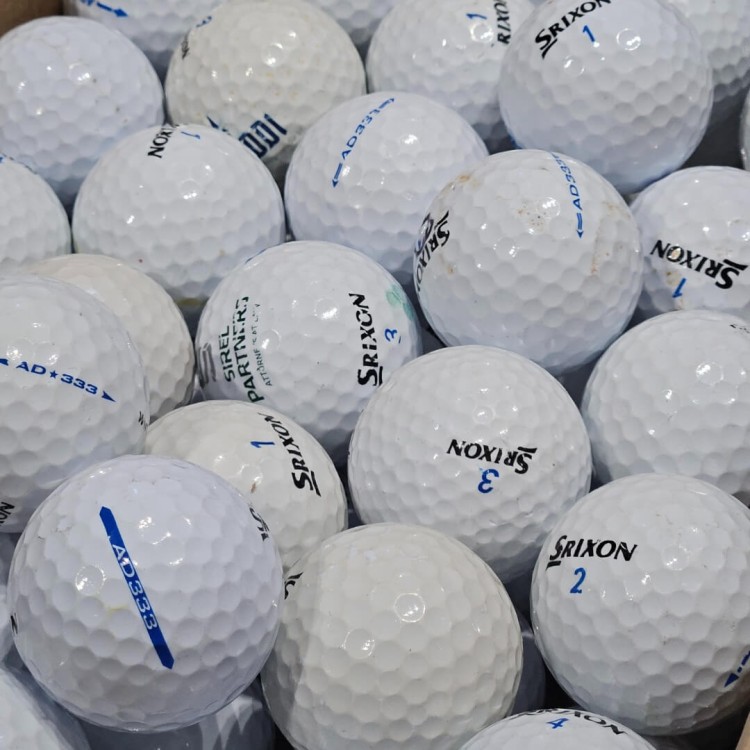 LAKEBALLS - używane piłko golfowe SRIXON AD333 kl. C 10szt