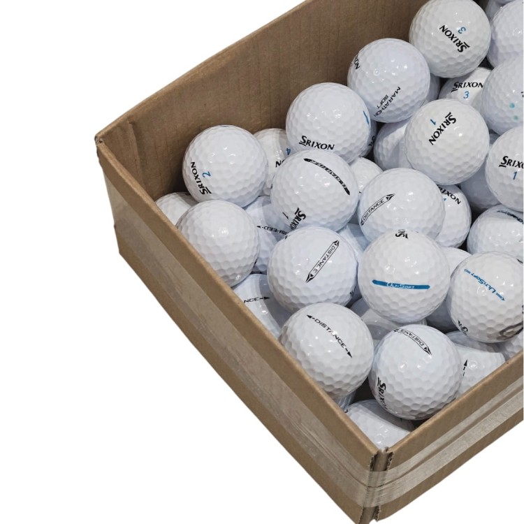 LAKEBALLS - używane piłki golfowe Srixon MIX kat. A/B BIAŁE