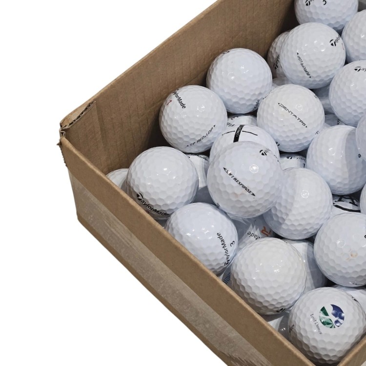 LAKEBALLS - piłki golfowe używane Taylormade mix kat. A/B BIAŁE