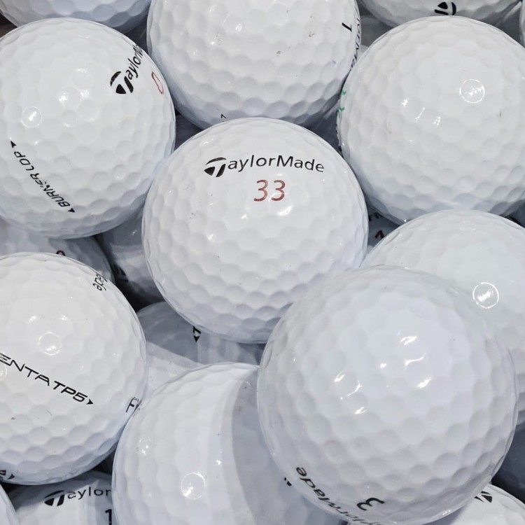 LAKEBALLS - piłki golfowe używane Taylormade mix kat. A/B BIAŁE