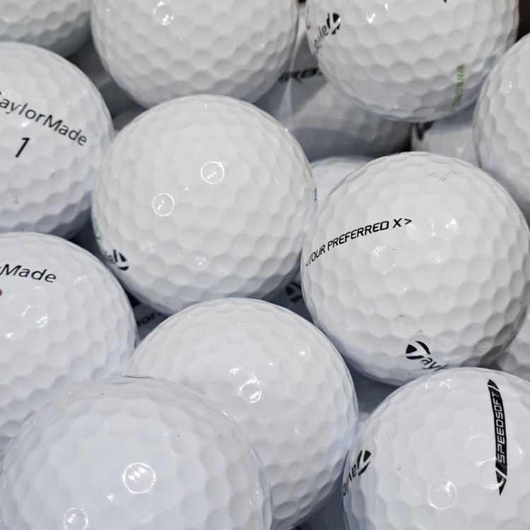 LAKEBALLS - piłki golfowe używane Taylormade mix kat. A/B BIAŁE