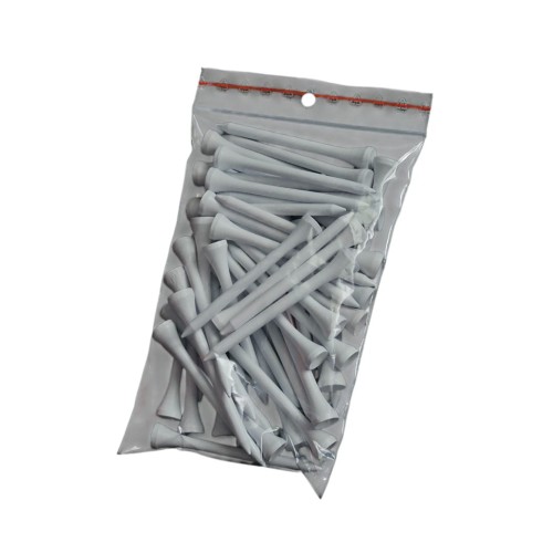 Uniwersalne drewniane TEE 2,75" - kołeczki golfowe białe 69mm