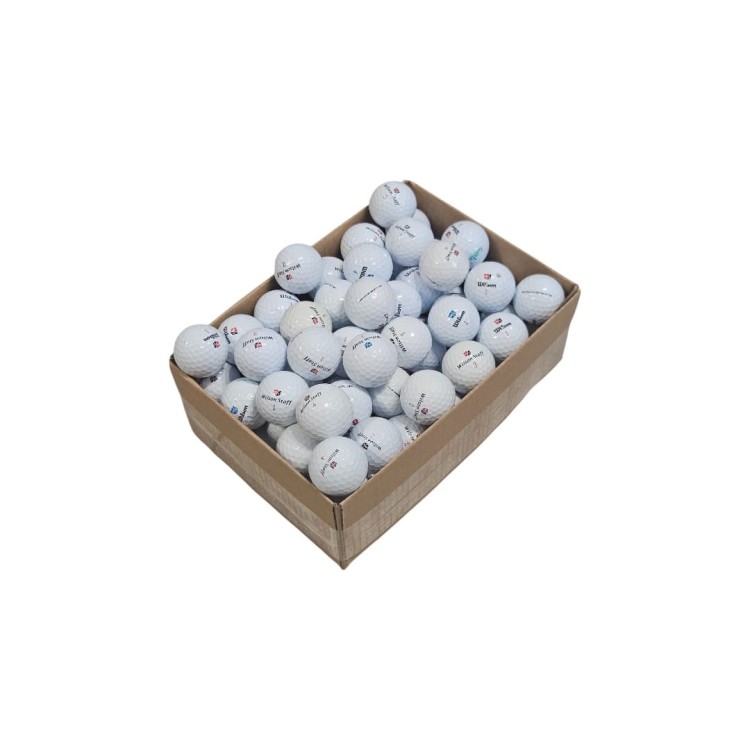 LAKEBALLS - używane piłki golfowe Wilson Mix kat. A/B, białe