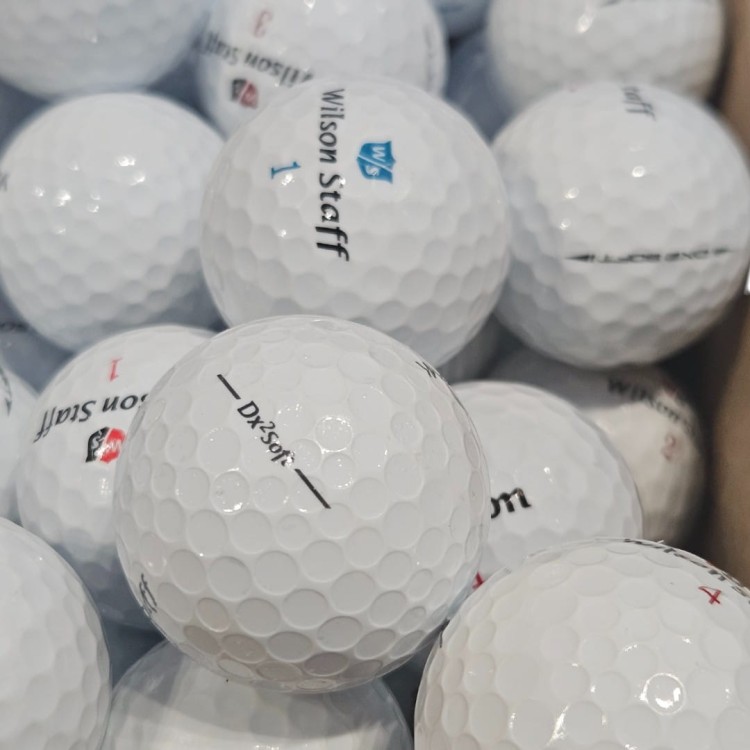 LAKEBALLS - używane piłki golfowe Wilson Mix kat. A/B, białe