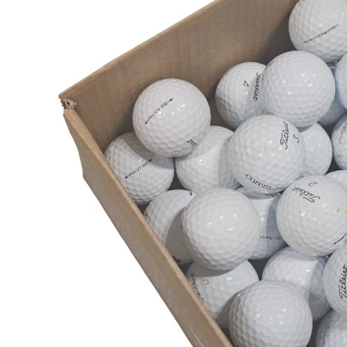 Używane piłki golfowe Titleist Prov1 / Prov1x - białe LAKEBALLS kat. C