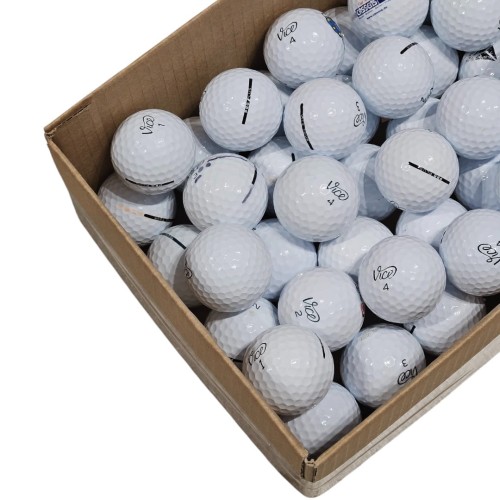 Używane piłki golfowe LAKEBALLS Vice mix kat. A/B BIAŁE premium
