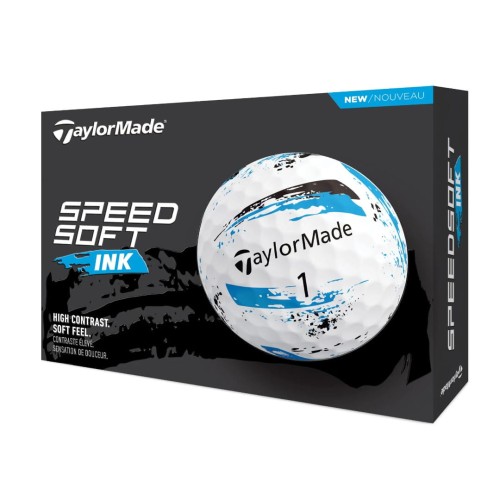 Piłki golfowe Taylormade SpeedSoft INK BLUE 12szt niebieskie