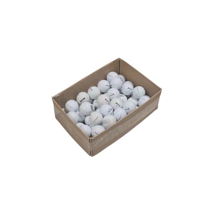 Używane piłki golfowe LAKEBALLS Srixon Z-star kat. C - białe