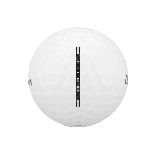 Białe piłki golfowe Wilson Staff model 2024, 4-warstwowe