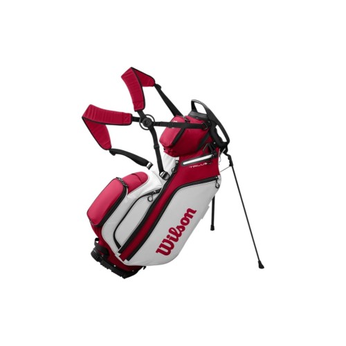 Torba golfowa z nóżkami - Wilson TALUS 14 STAND BAG Staff Red