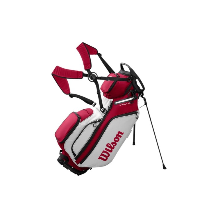 Torba golfowa z nóżkami - Wilson TALUS 14 STAND BAG Staff Red