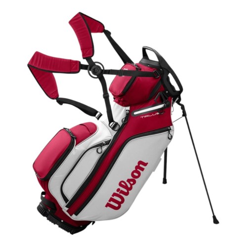 Torba golfowa z nóżkami - Wilson TALUS 14 STAND BAG Staff Red