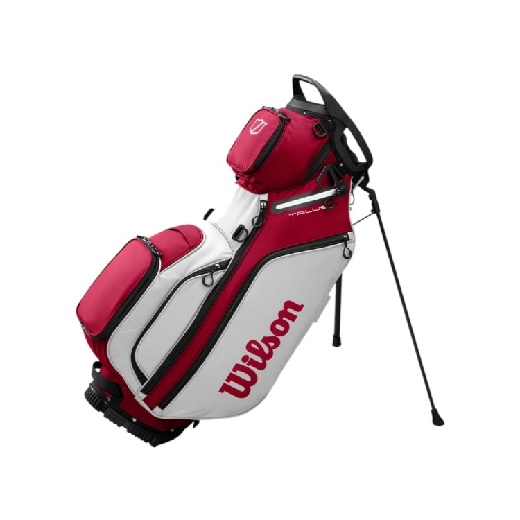 Torba golfowa z nóżkami - Wilson TALUS 14 STAND BAG Staff Red