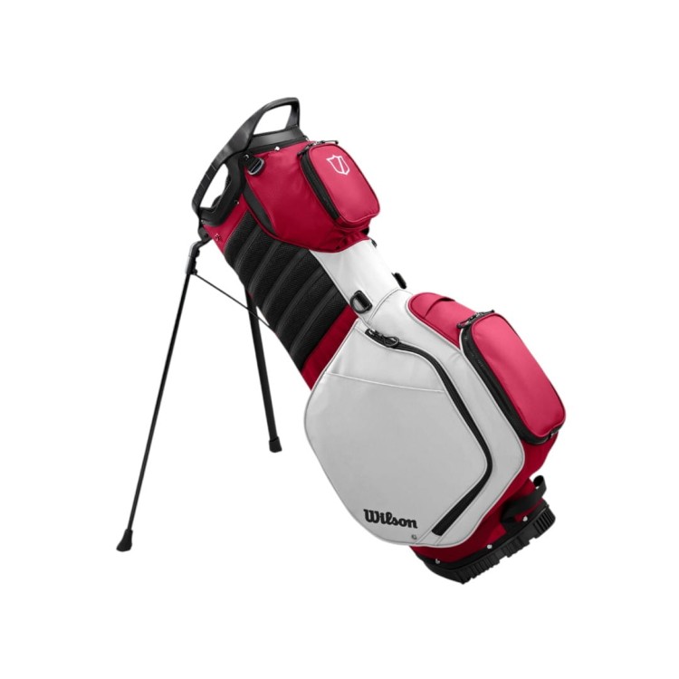 Torba golfowa z nóżkami - Wilson TALUS 14 STAND BAG Staff Red