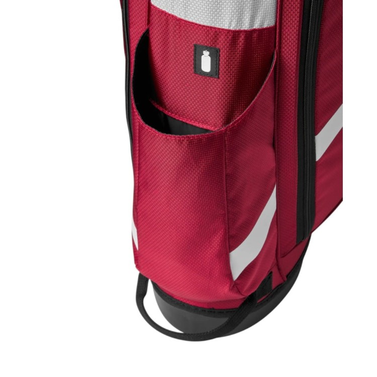 Wilson QS Stand Bag White / Black / Red - lekka torba golfowa z nóżkami BIAŁO / CZARNO / CZERWONA
