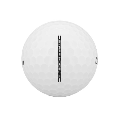 Białe piłki golfowe cztero-warstwowe Wilson STAFF model X - 12 szt, tuzin