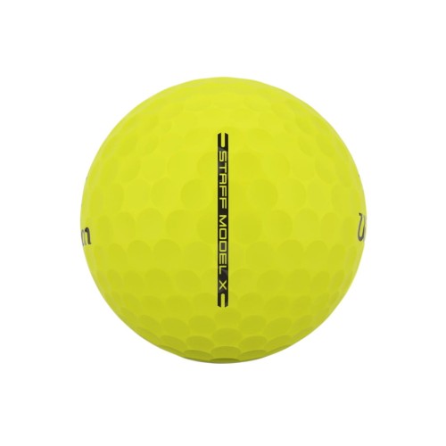 Piłki golfowe Wilson STAFF model X yellow - żółte, tuzin(12szt)