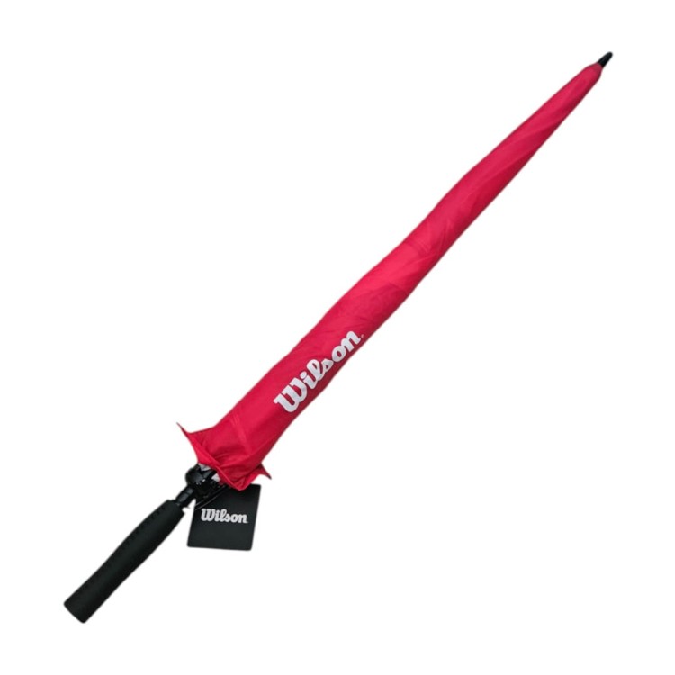 Parasol golfowy Wilson DOUBLE Canopy UMBRELLA 62" - biało-czerwony RED WHITE