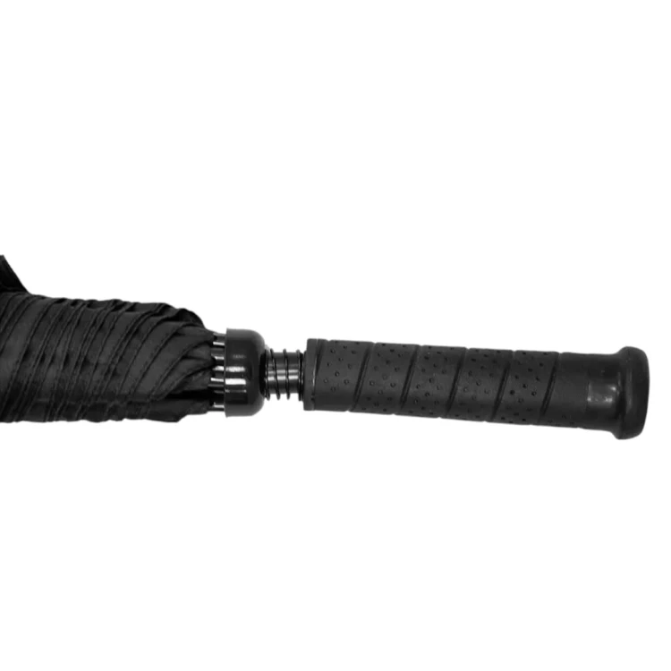 Czarny parasol golfowy - Longridge DUAL CANOPY Black 60"