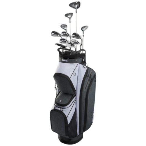 Kompletny zestaw golfowy dla kobiet - Wilson PLAYER FIT - damskie kije do golfa premium