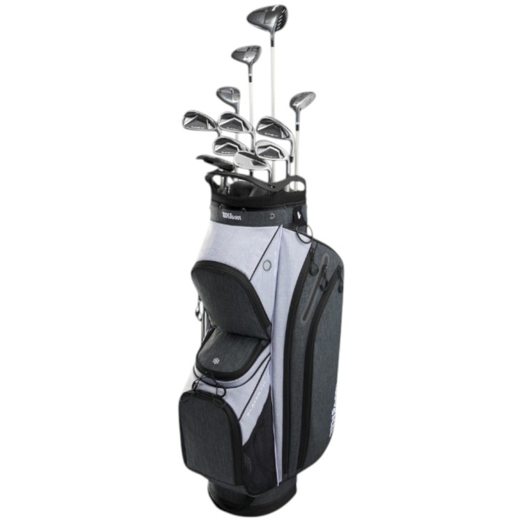 Kompletny zestaw golfowy dla kobiet - Wilson PLAYER FIT - damskie kije do golfa premium