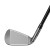 TaylorMade Qi Gunmetal – lico irona i rowki główki kija golfowego