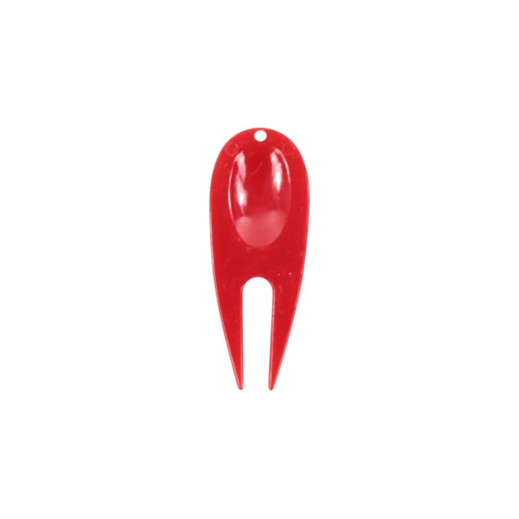 Longridge Plastic PITCHFORK White / Black / Red / Blue - Divot tool, narzędzie do naprawiania greenów w kolorach biały / czarny / czerwony / niebieski