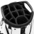 Biało-czarna torba na wózek - Wilson ALPINE Cart Bag White / Black 2025 (14 przegród)