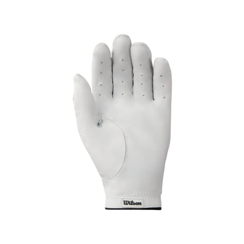 Wilson Conform White – wewnętrzna strona dłoni, naturalna skóra Cabretta