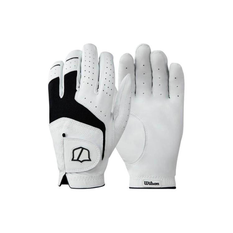 Wilson Conform White – męska rękawiczka golfowa skórzana Cabretta, widok zewnętrzny