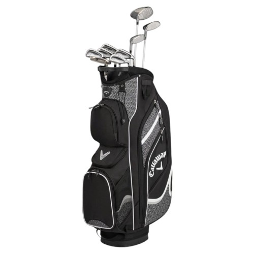 Zestaw golfowy damski Callaway Solaire 24 Grey / Black Lady, kije golfowe