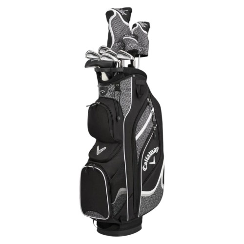 Zestaw golfowy damski Callaway Solaire 24 Grey / Black Lady, kije golfowe