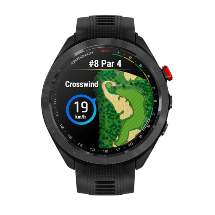 Zegarek golfowy GARMIN Approach S70 - czarny, 47mm smartwatch