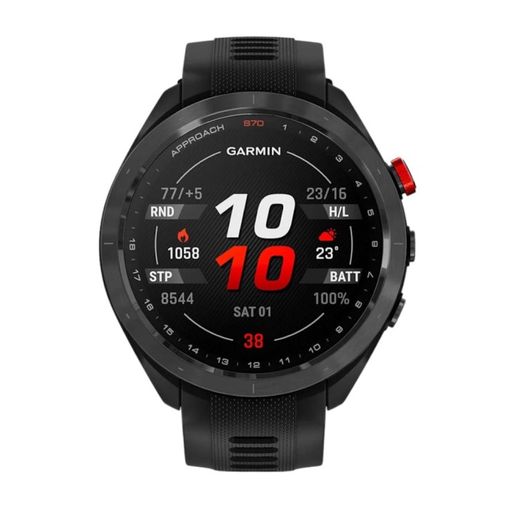 Zegarek golfowy GARMIN Approach S70 - czarny, 47mm smartwatch