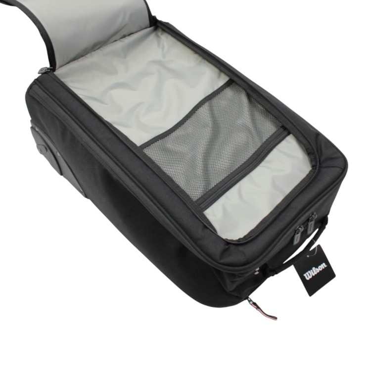 Walizka Wilson Tour Carry-On czarna – torba podróżna na kółkach - widok na kieszeń