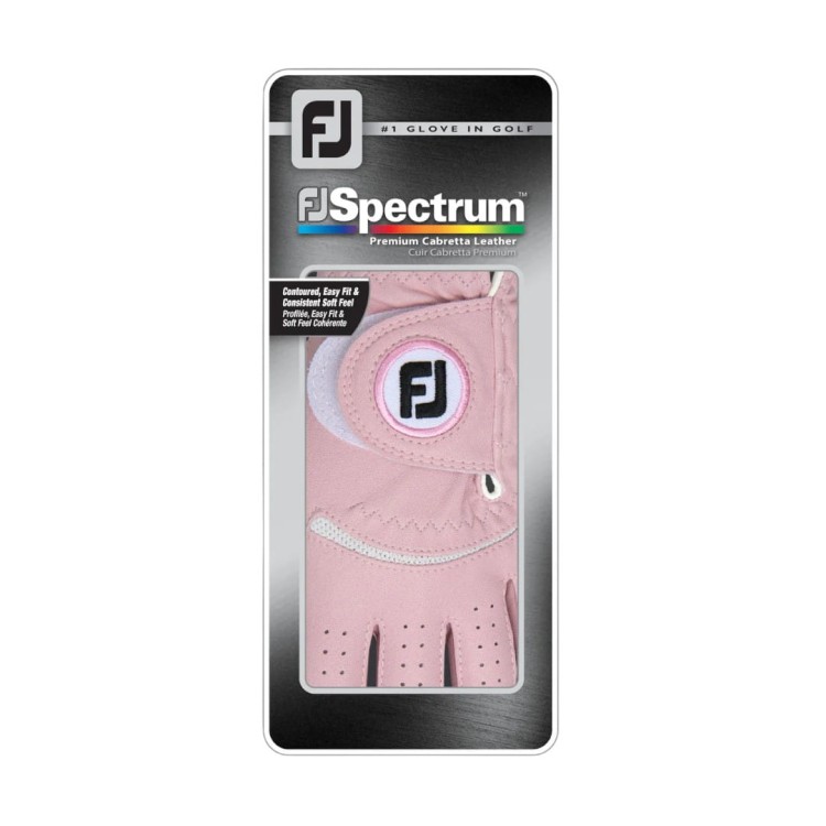 Rękawiczka golfowa damska Footjoy SPECTRUM PINK - rozmiar L, różowa