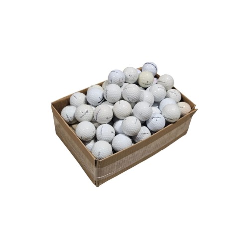 Używane piłki golfowe Taylormade MIX lakeballs - kategoria C, białe, 10szt