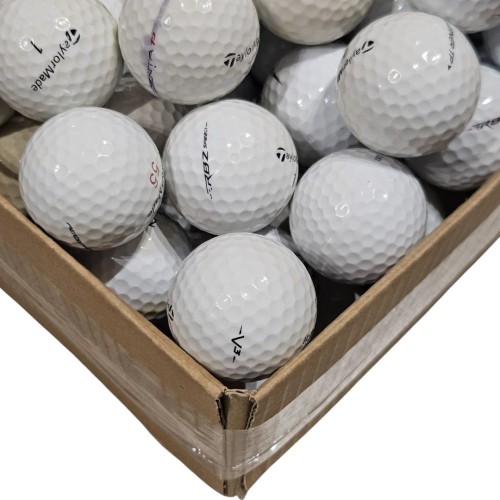 Używane piłki golfowe Taylormade MIX lakeballs - kategoria C, białe, 10szt