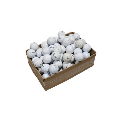 Używane piłki golfowe Srixon MIX lakeballs - kategoria C, białe, 10szt