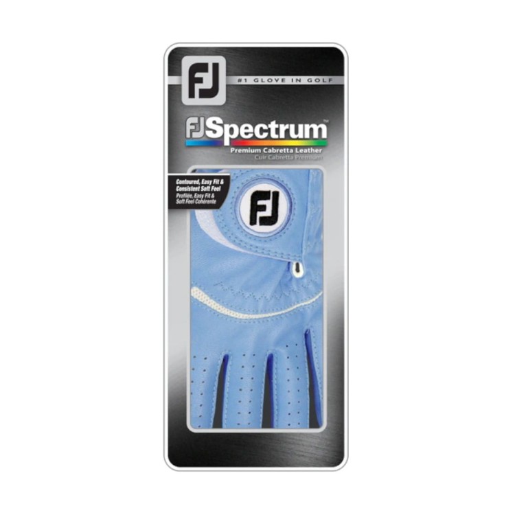 Rękawiczka golfowa damska - Footjoy Spectrum BLUE, niebieska, lewa (dla praworęcznych)