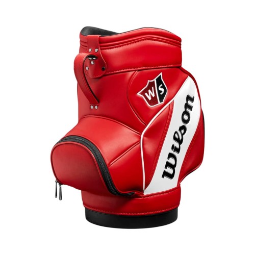 Wilson Staff DEN CADDIE Tour Red Bag - torba golfowa na piłki, czerwona