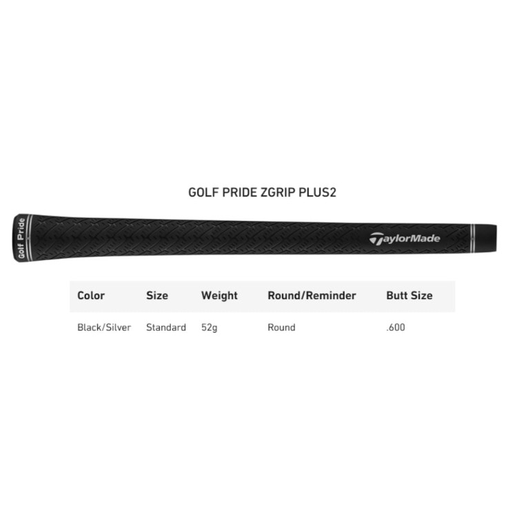 Golf Pride ZGrip PLUS2 - specyfikacja