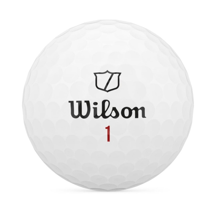 Piłka golfowa Wilson Staff model X - 2026 biała logo