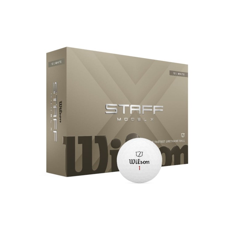 Piłki golfowe Wilson Staff model X - 2026 (białe, 12szt.)
