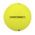 Żółta piłka golfowa Wilson Staff model X yellow - widok z boku