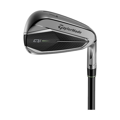 Limitowane kije golfowe - Taylormade Qi Gunmetal Irons, shafty stalowe, 5-SW, regular