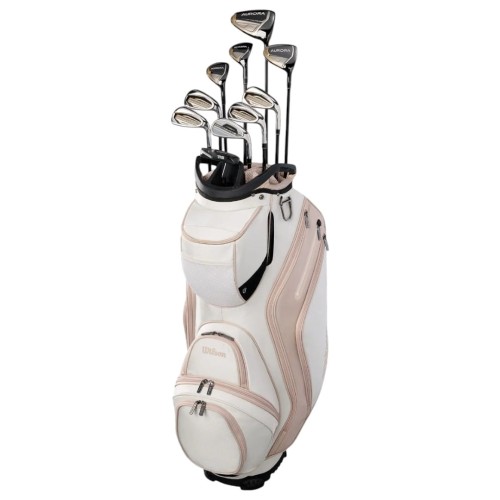 Wilson AURORA Cart Bag - zestaw PREMIUM kijów golfowych dla kobiet
